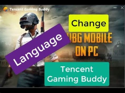 Cara Merubah Bahasa Tencent Gaming Buddy